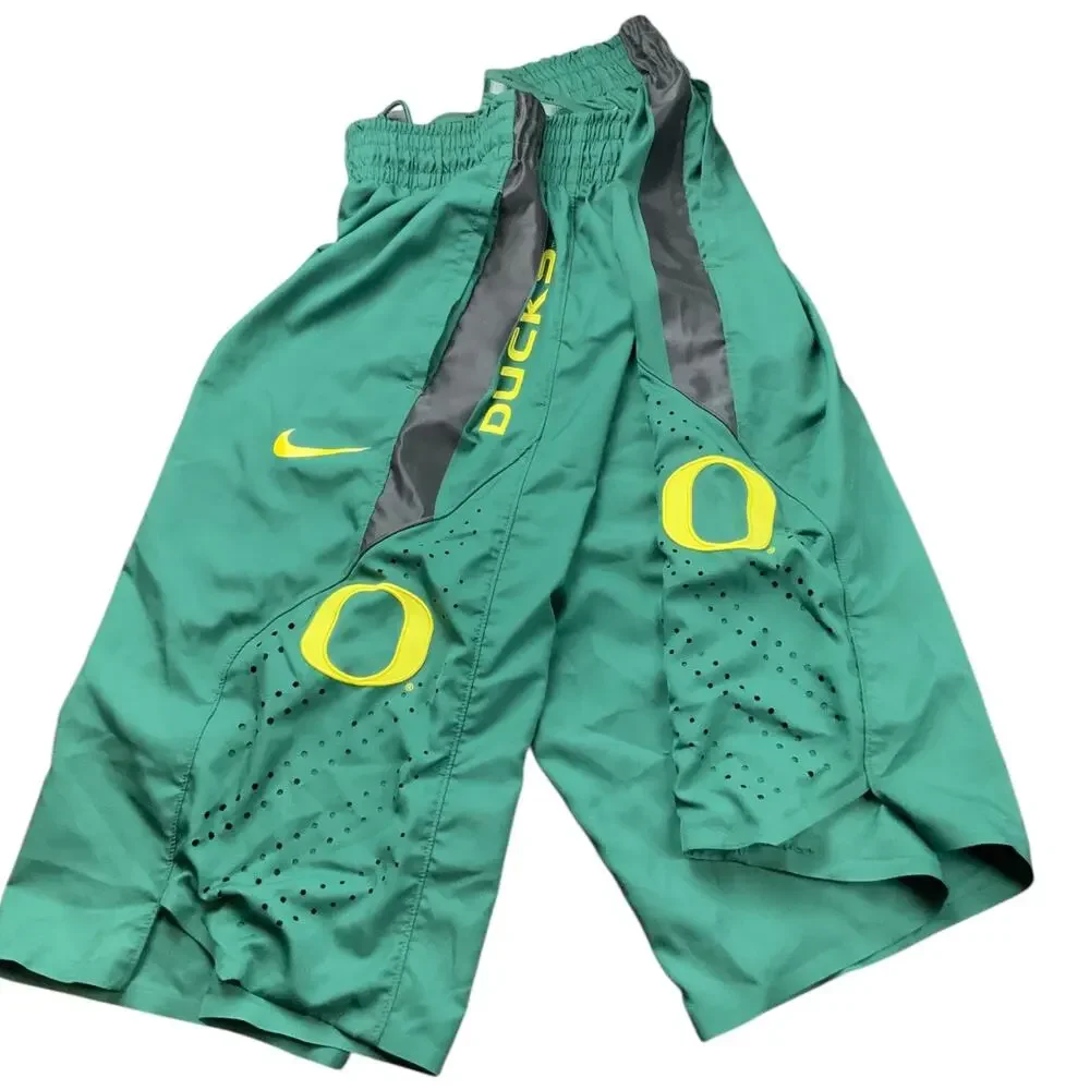 Nike Oregon Ducks Dri-FIT Basketball Shorts Men’s XL Green Athletic NCAA